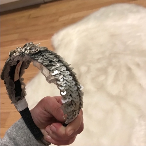 Like‎ New! Stunning rhinestone, sequin headband! main image 6